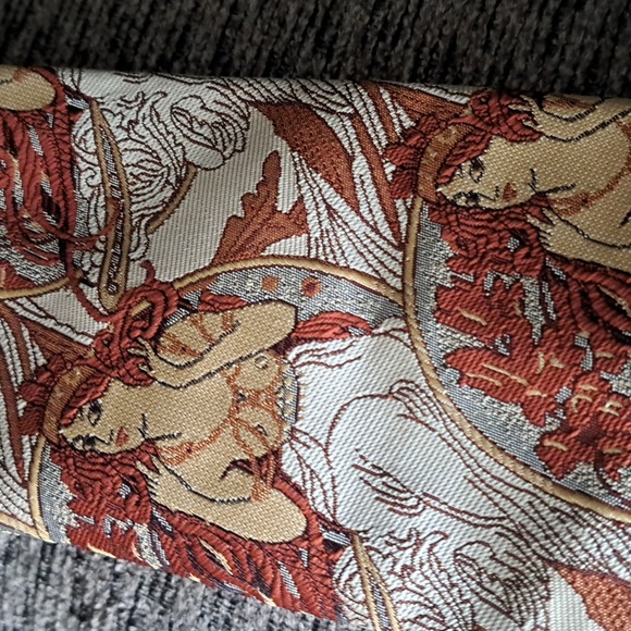 Vintage Golden clasp Prince Consort  Lady Tie - Picture 4 of 6